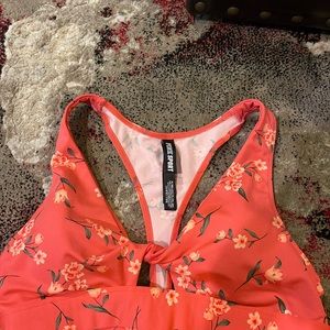 PINK sports bra/binkini top